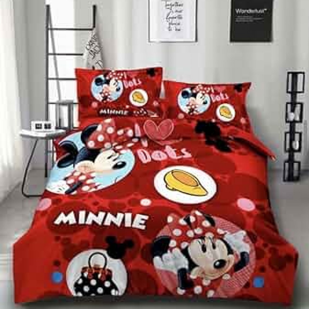Σετ Παιδικα Σεντονια 3τμχ Minnie Muse